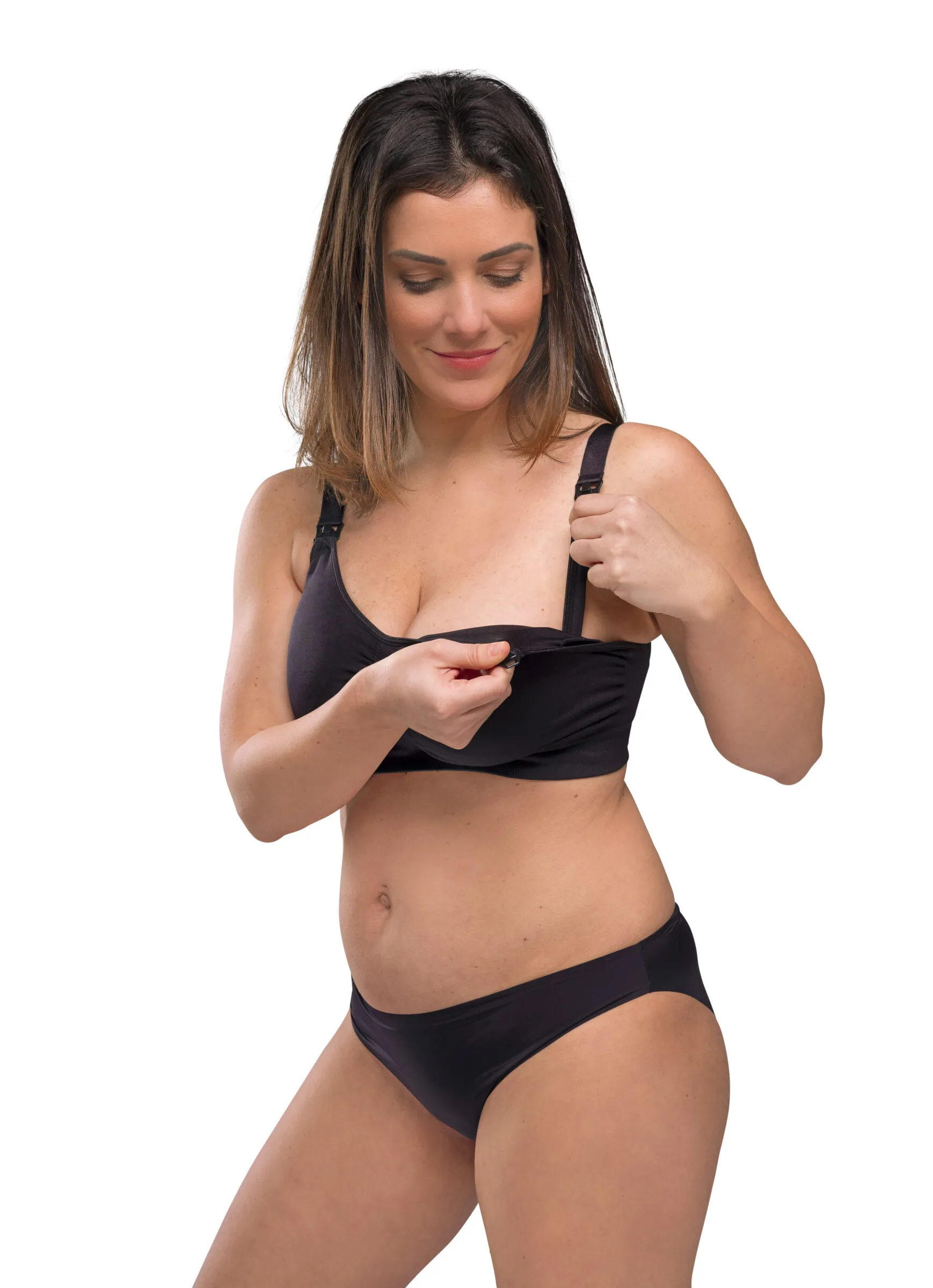 Carriwell - Grudnjak za dojenje podstavljeni - crni - Slika 4