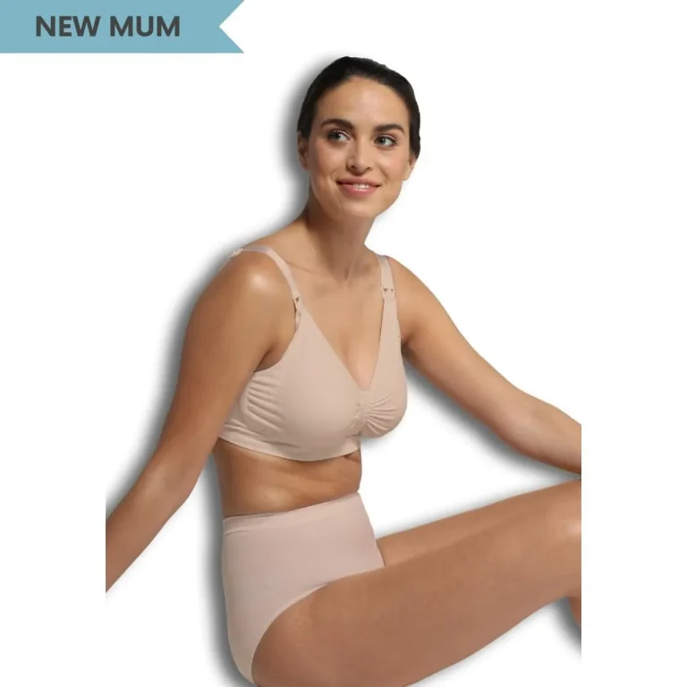 Carriwell - Grudnjak za trudnice i dojilje s Carri-Gelom, bez žice - boja kože