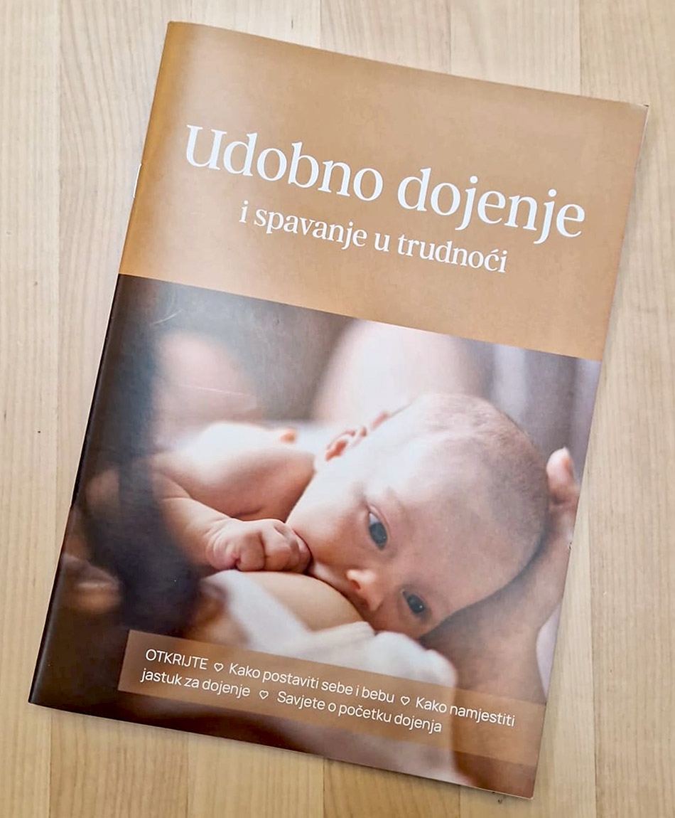 Minigreeny jastuk za dojenje - brošura
