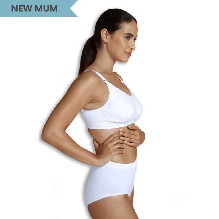 Carriwell - Grudnjak za dojenje podstavljeni - bijeli