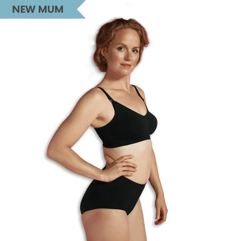 Carriwell - Grudnjak za dojenje bez šavova - crni