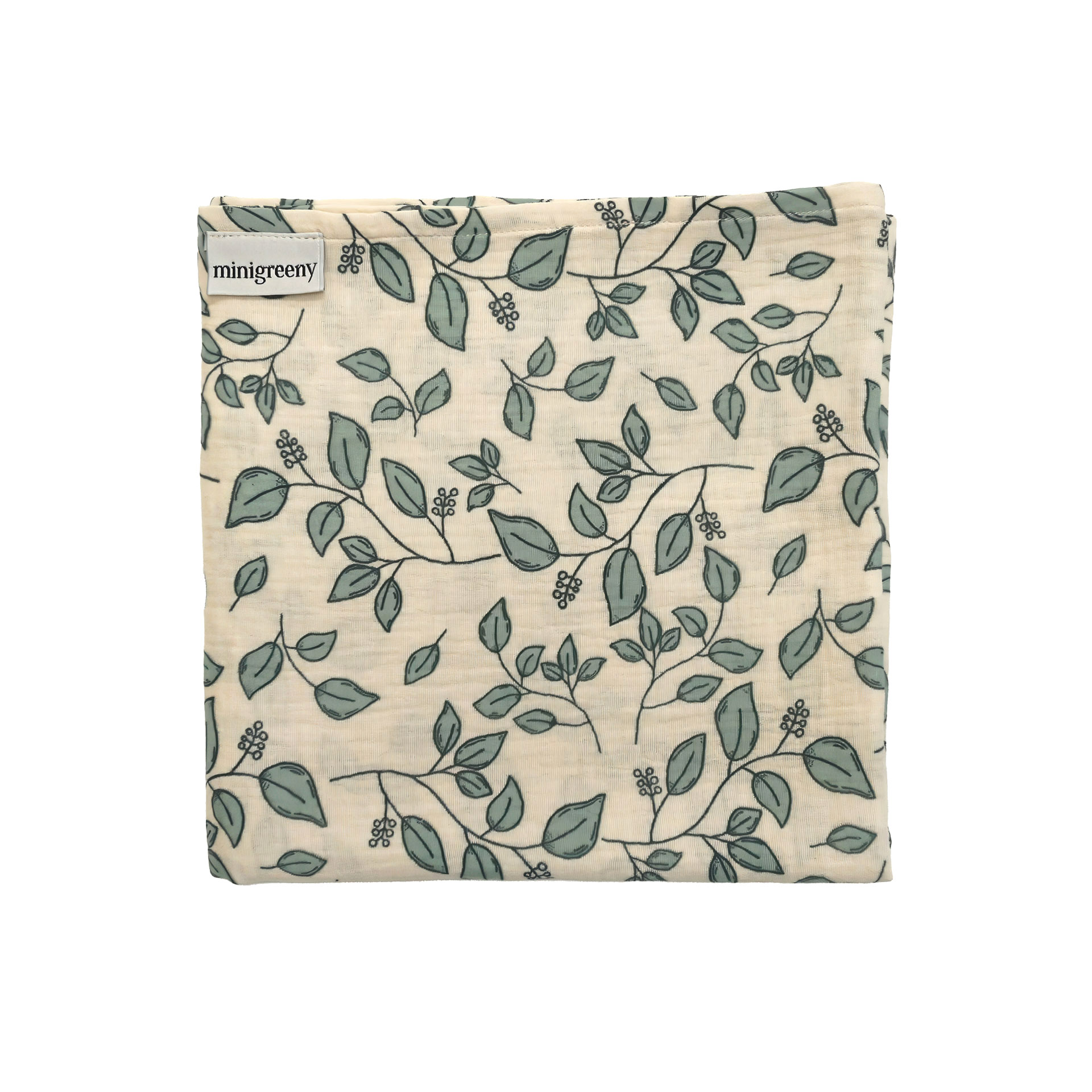 Minigreeny muslin swaddle - U zelenilu