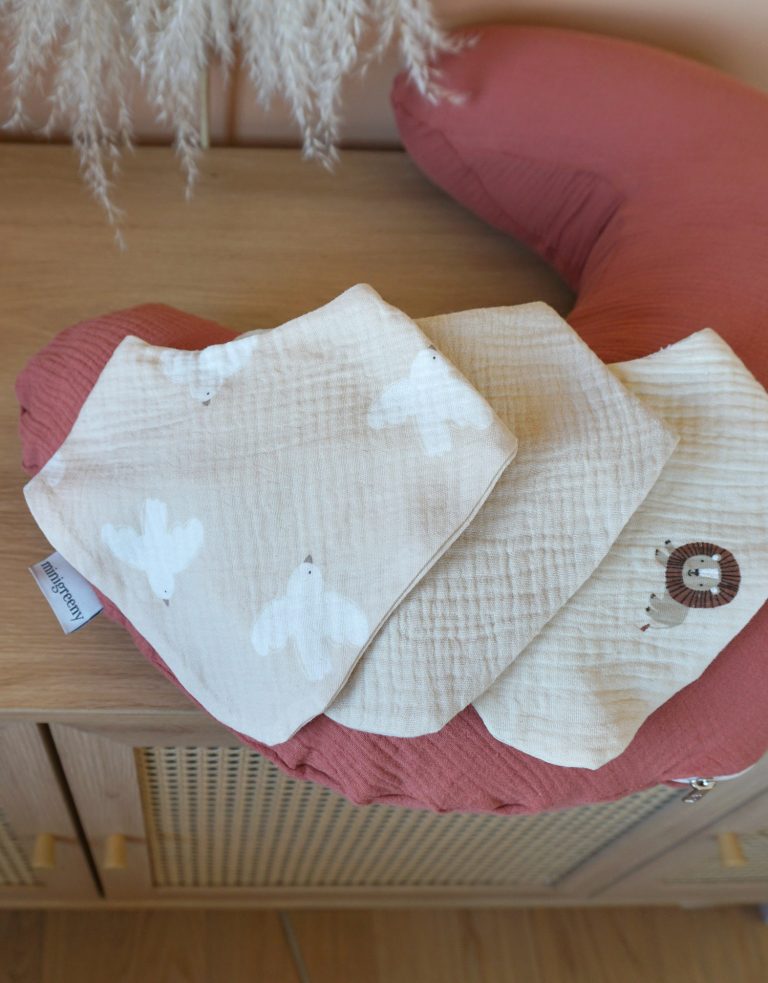 Minigreeny muslin slinček - Zobena