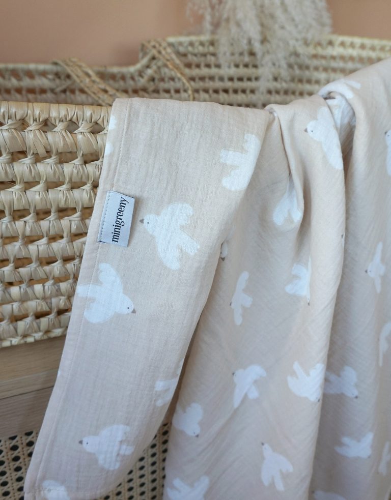 Minigreeny muslin swaddle - Ptice mira